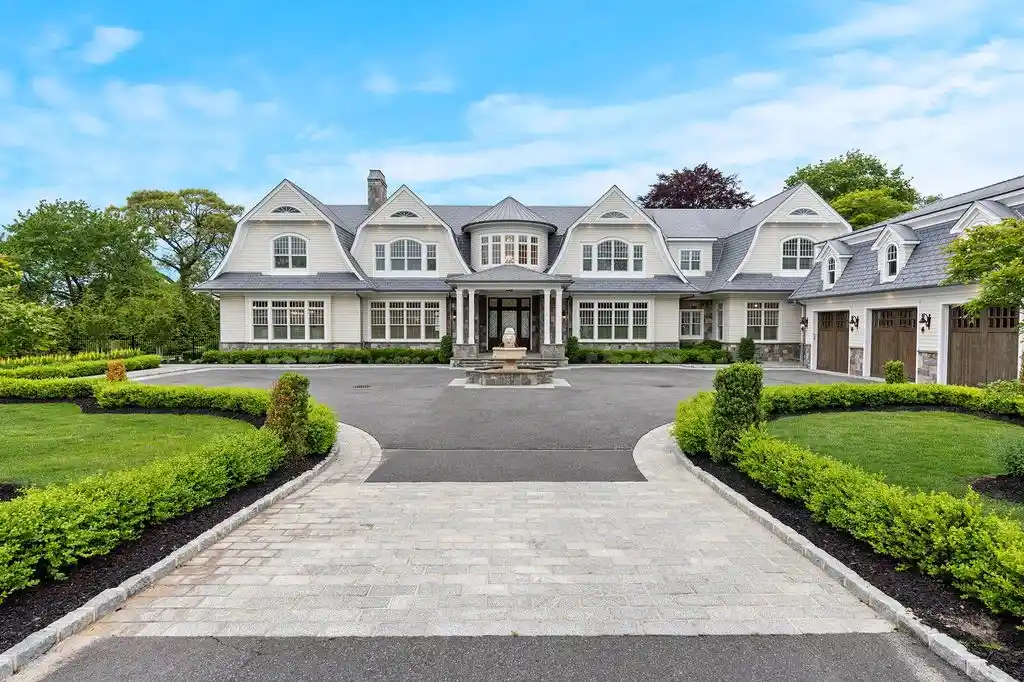 Stunning 25 Brewster Lane Brand New Waterfront Estate in Prestigious Strongs Neck East Setauket Asking 12.5 Million 2