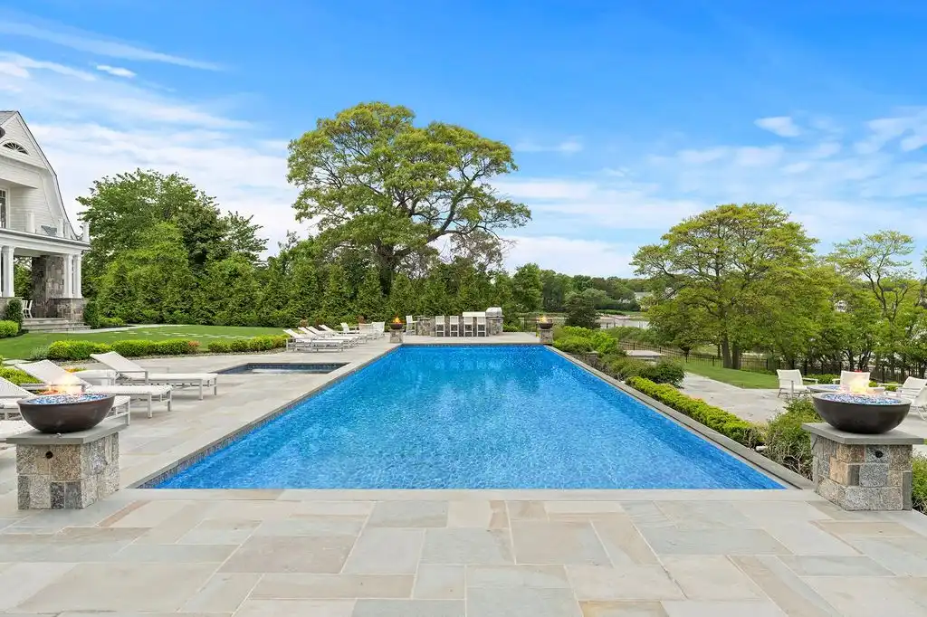 Stunning 25 Brewster Lane Brand New Waterfront Estate in Prestigious Strongs Neck East Setauket Asking 12.5 Million 5