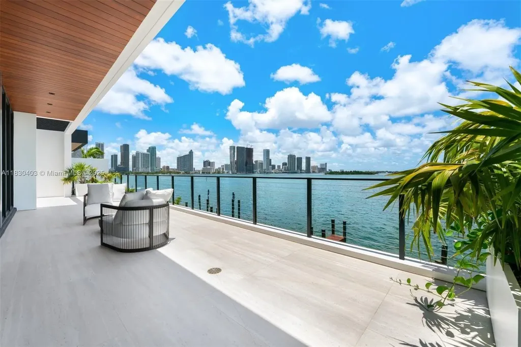 Breathtaking $20 Million Waterfront Masterpiece Redefines Miami Beach Real Estate Luxury 12 Custom Italian kitchen with Wolf appliances in Miami Beach home for sale
