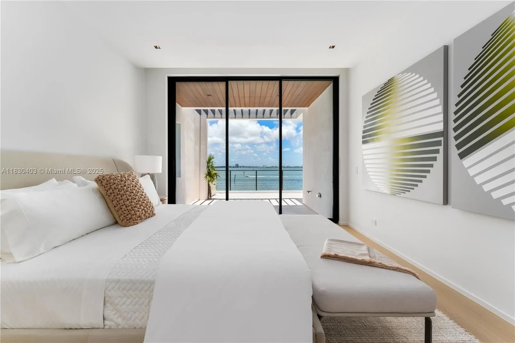 Breathtaking $20 Million Waterfront Masterpiece Redefines Miami Beach Real Estate Luxury 14 Custom Italian kitchen with Wolf appliances in Miami Beach home for sale