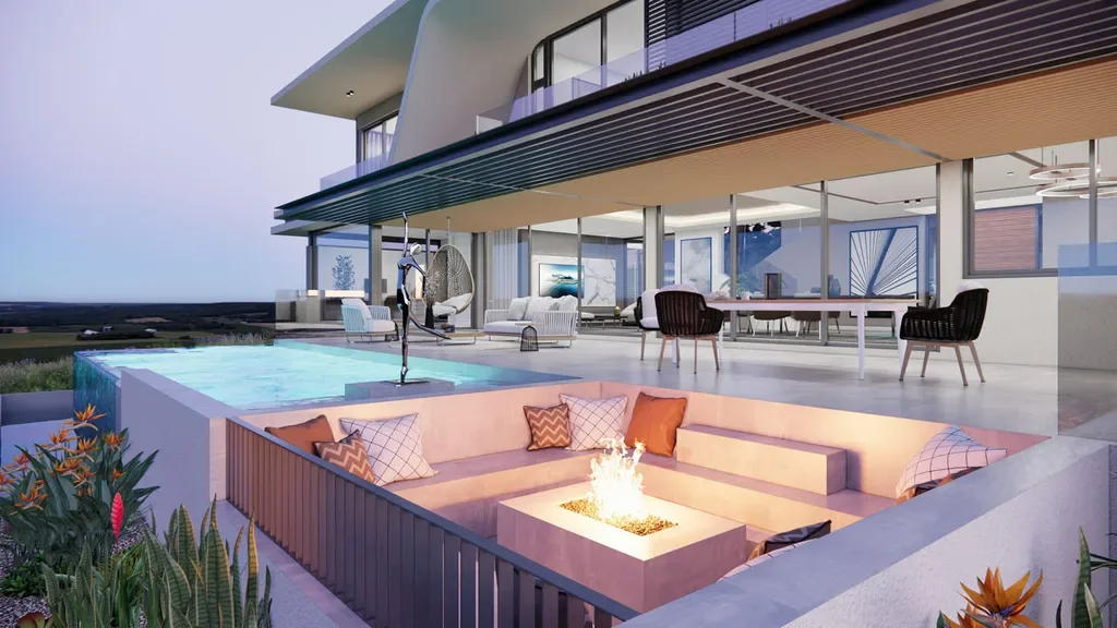House Da Silva by Metropole Architects Where Geometry Meets Ocean Calm on the KwaZulu Natal Coast 1