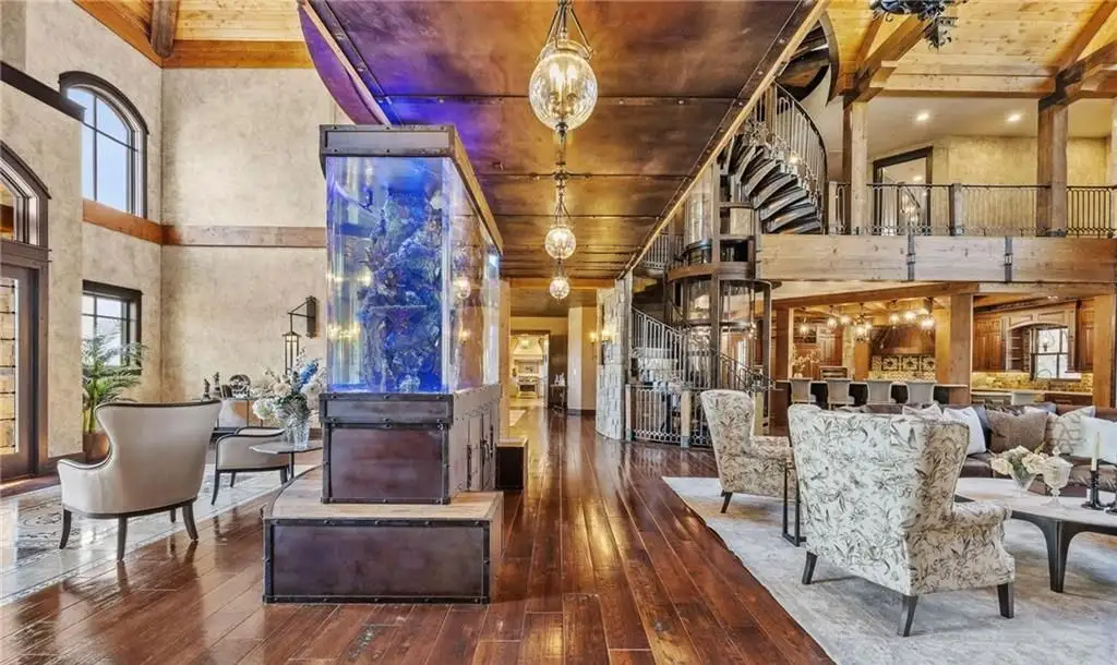 Iconic Montana Chateau at 5650 Canyonwoods Dr Offers Breathtaking Views and Timeless Elegance for 26 4