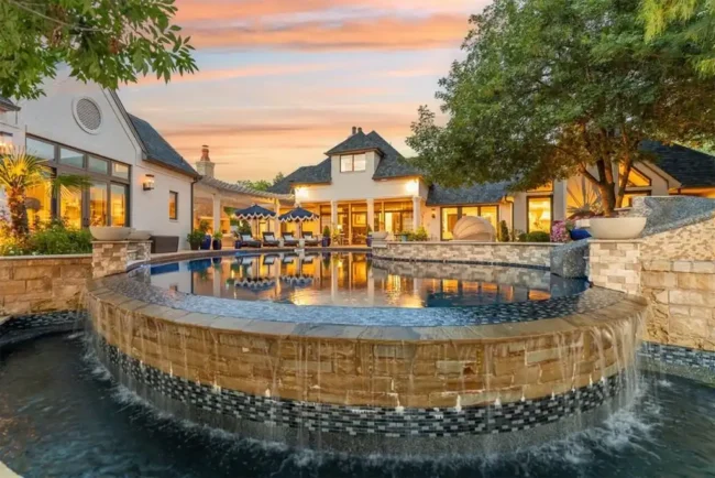 Breathtaking Lake Views and Resort Amenities Await at This $1.925M Oklahoma Estate