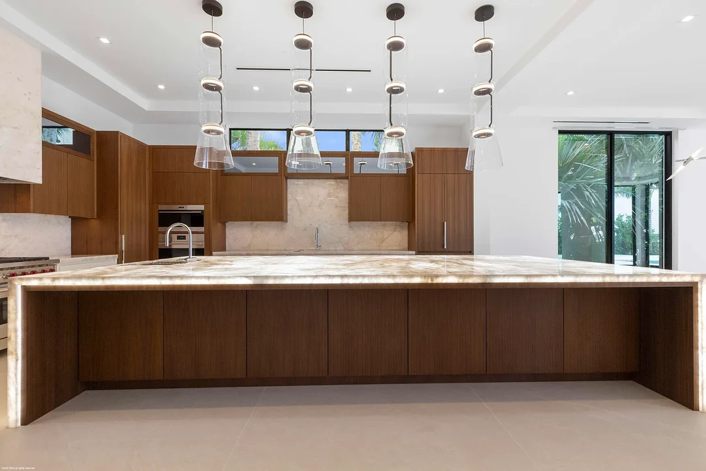 Luxury modern waterfront estate at 2914 N Flagler Drive with rooftop decks and saltwater pool in West Palm Beach