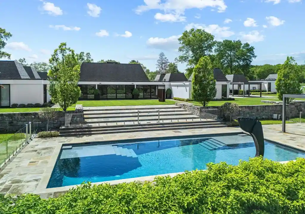 4800 Congress St Exclusive Greenfield Hill Estate Surrounded by Stone Walls Asking 15 Million 4