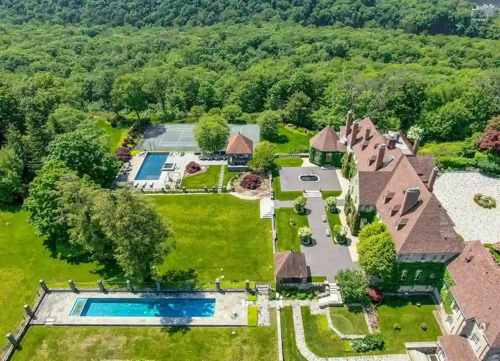 120 Ridge Road An Extraordinary 29.5 Million Gilded Age Estate With Rustic French Provincial Charm 17