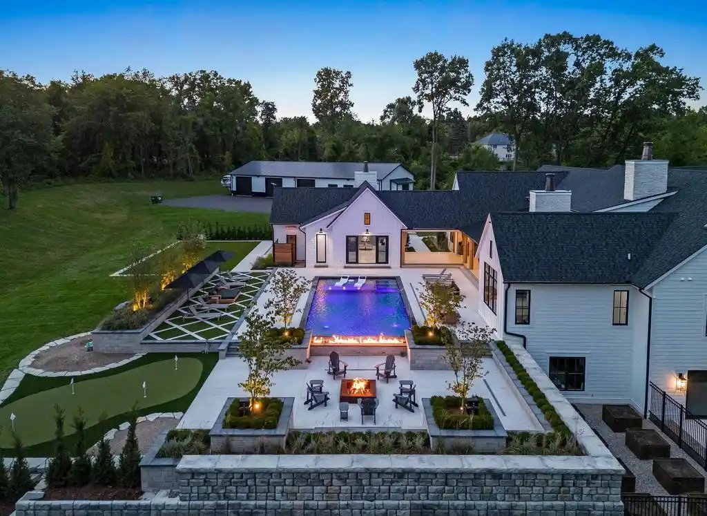 5300 Sheldon Rd A Stunning 5.8M Modern Farmhouse on 13 Acres in Rochester Hills 22