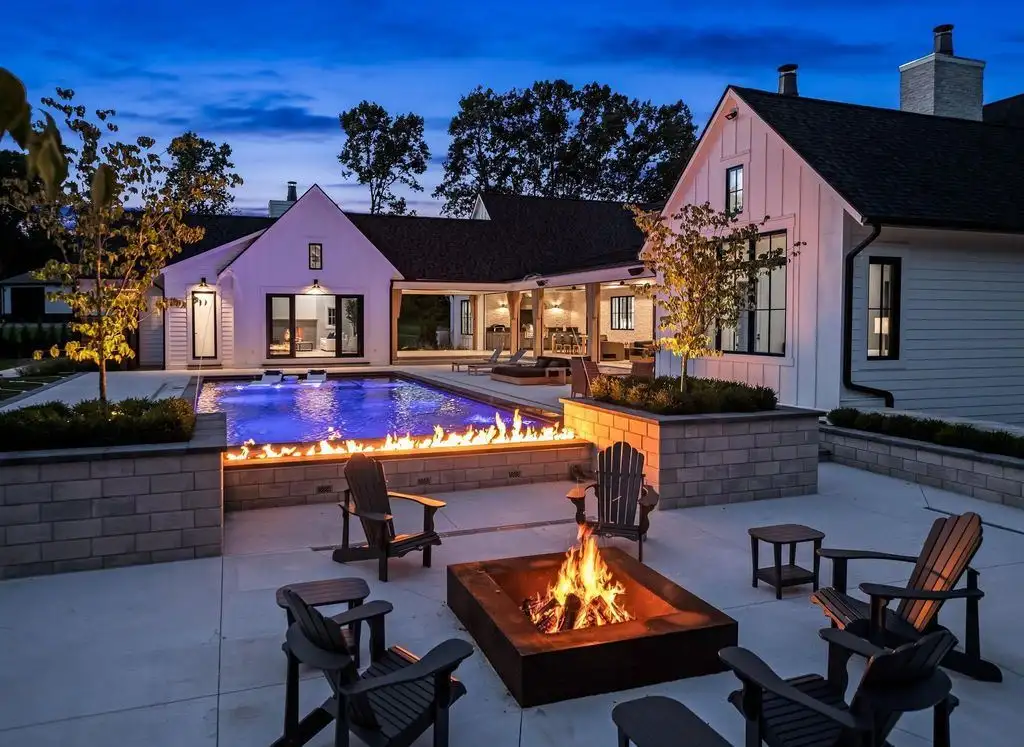 5300 Sheldon Rd A Stunning 5.8M Modern Farmhouse on 13 Acres in Rochester Hills 5