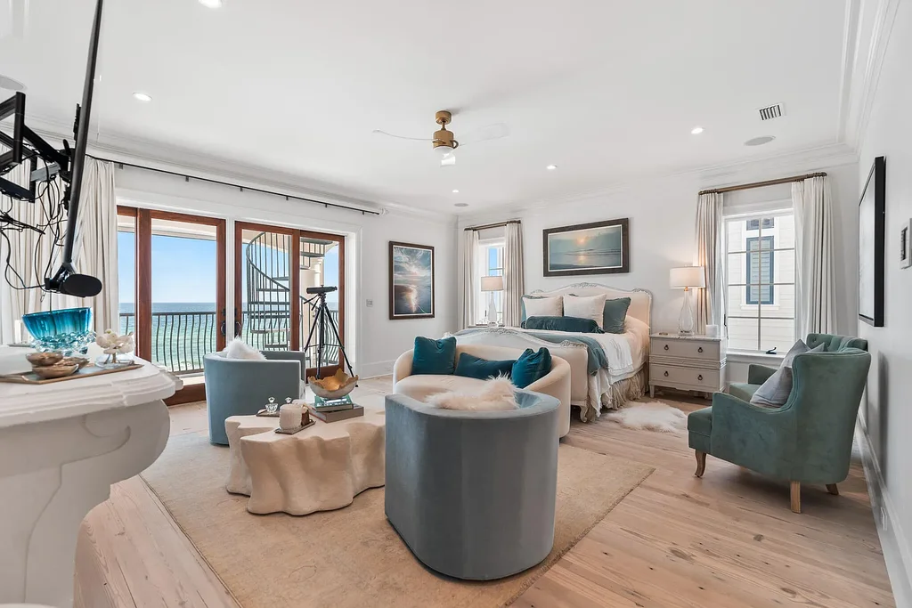 Gulf-Front Architectural Masterpiece in Santa Rosa Beach Listed for $17 Million 6 756 Blue Mountain Rd – Gulf Front Luxury Home in Santa Rosa Beach Listed for 17M 2