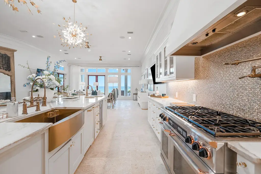 Gulf-Front Architectural Masterpiece in Santa Rosa Beach Listed for $17 Million 9 756 Blue Mountain Rd – Gulf Front Luxury Home in Santa Rosa Beach Listed for 17M 6