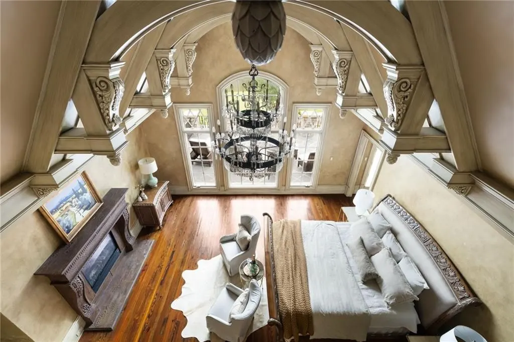 Discover The Castle at 929 Middle Fork Trl An Extraordinary 3.875M Italian Limestone Estate in Georgia 19
