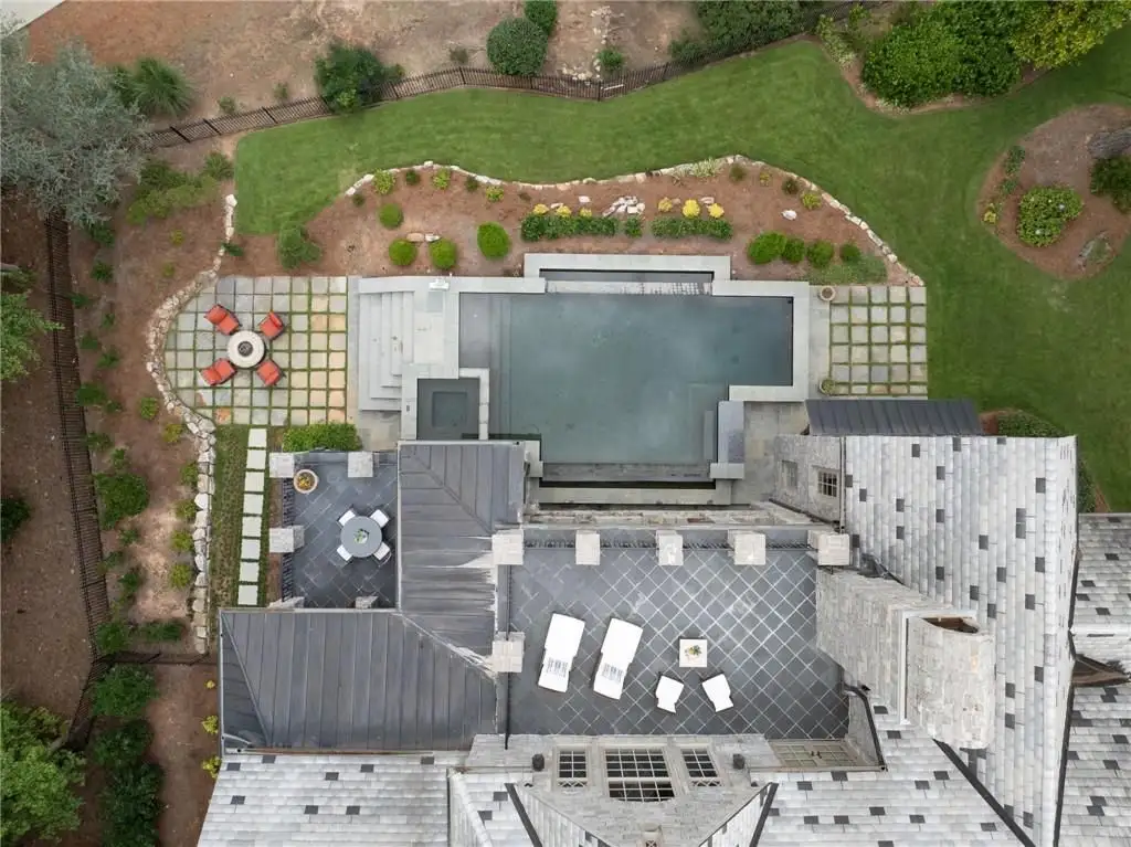 Discover The Castle at 929 Middle Fork Trl An Extraordinary 3.875M Italian Limestone Estate in Georgia 22
