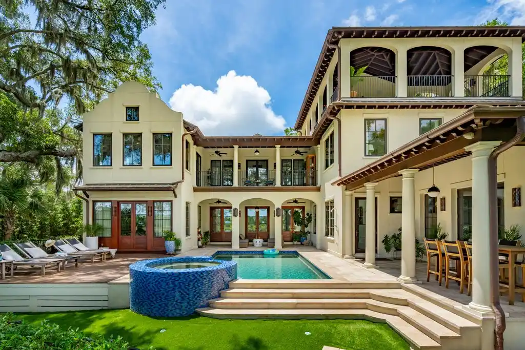 134 3rd Ave Showcases Timeless Spanish Mediterranean Luxury on South Carolinas Waterfront for 8 1