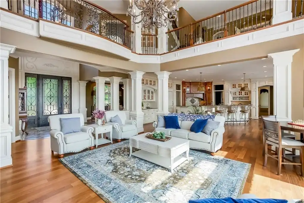 27596 W Highland Cir Majestic Kansas Residence with Serene Shadow Lake Views Listed for 3 6
