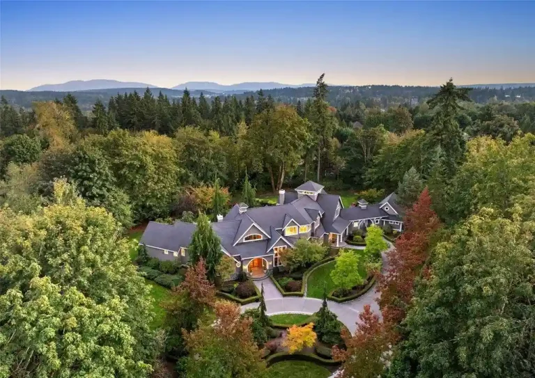 Timeless Architecture and Refined Elegance Shine in This $4.65 Million Redmond Estate