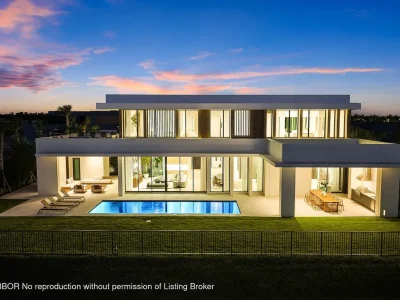 Stunning Modern Golf Estate in Palm Beach Gardens Listed for $9.6 Million 1 10967 Monte Rosa Dr Palm Beach Gardens Listed for 9.6M Stunning Modern Golf Estate 1