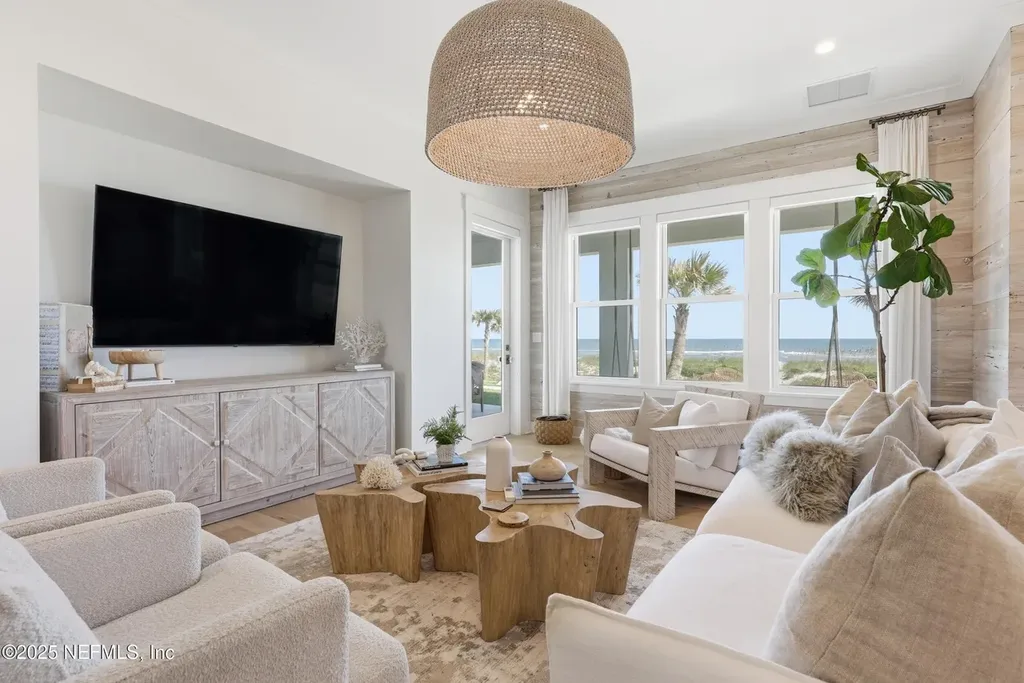 Oceanfront luxury home at 1127 Ponte Vedra Boulevard in Ponte Vedra Beach with modern coastal architecture and panoramic Atlantic views