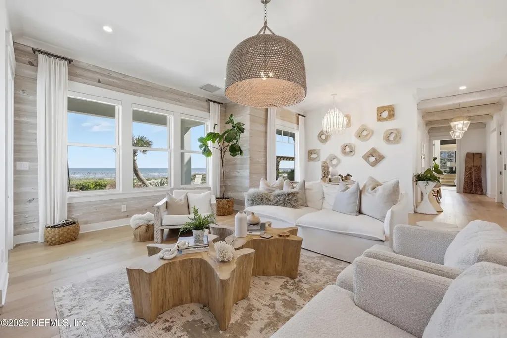 Oceanfront luxury home at 1127 Ponte Vedra Boulevard in Ponte Vedra Beach with modern coastal architecture and panoramic Atlantic views