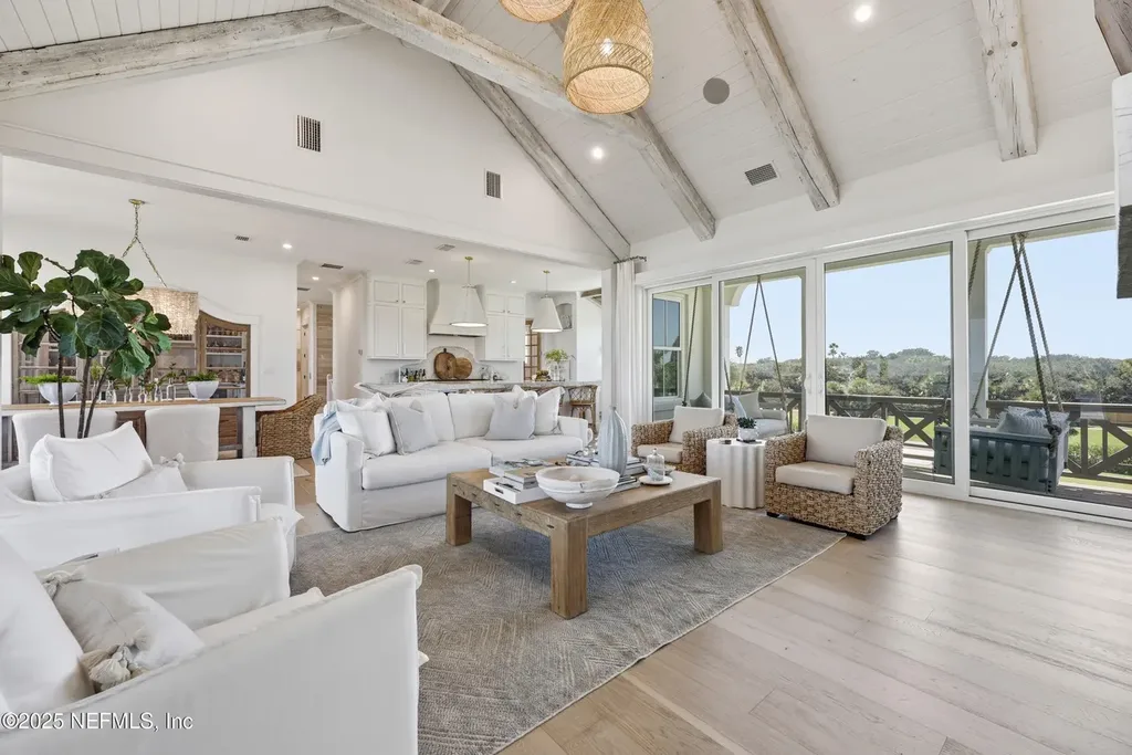 Oceanfront luxury home at 1127 Ponte Vedra Boulevard in Ponte Vedra Beach with modern coastal architecture and panoramic Atlantic views