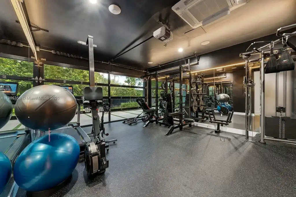 1165 N Biscayne Point Rd Miami Beach waterfront exterior view with private dock