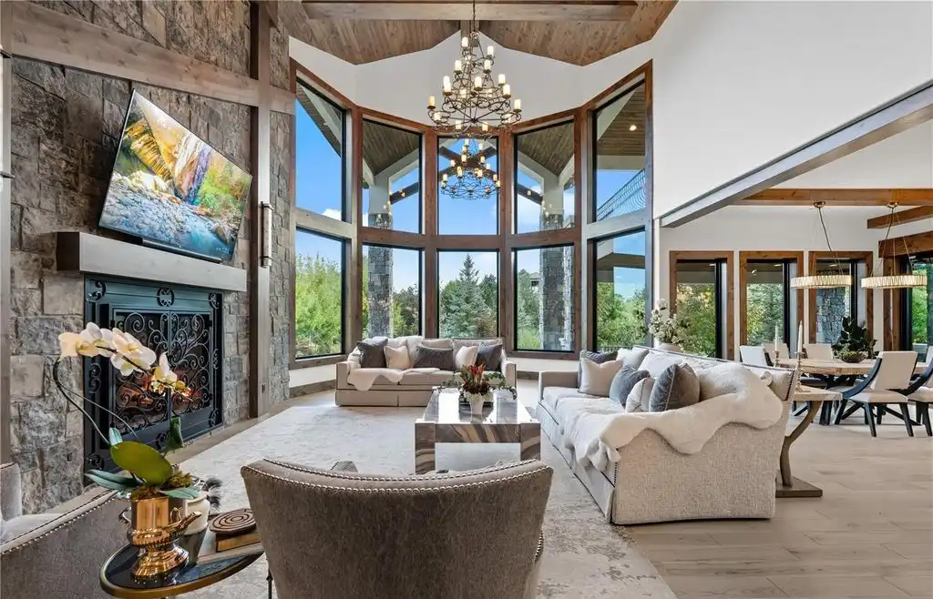 1470 White Hawk Ranch Drive Offers Breathtaking Mountain Views in a 6.9 Million Colorado Masterpiece 12