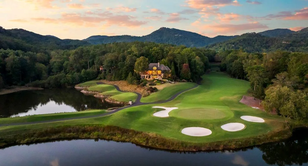 The Gem of Cliffs Valley: Magnificent Mountain Retreat with Unrivaled Views Lists for $5.495 Million 5 15 Water View Ct Breathtaking Cliffs Valley Estate Redefines Luxury Living with Unrivaled Mountain Views 1