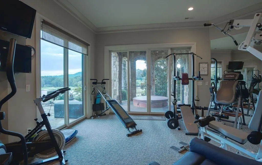 The Gem of Cliffs Valley: Magnificent Mountain Retreat with Unrivaled Views Lists for $5.495 Million 24 15 Water View Ct Breathtaking Cliffs Valley Estate Redefines Luxury Living with Unrivaled Mountain Views 20