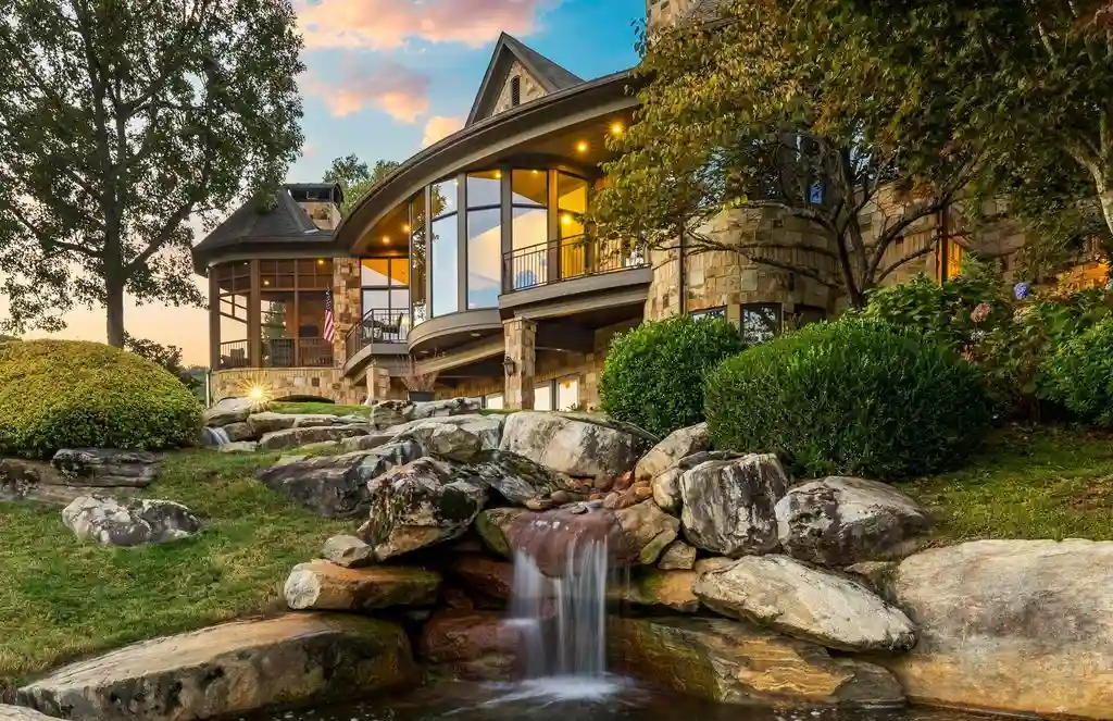 The Gem of Cliffs Valley: Magnificent Mountain Retreat with Unrivaled Views Lists for $5.495 Million 8 15 Water View Ct Breathtaking Cliffs Valley Estate Redefines Luxury Living with Unrivaled Mountain Views 4