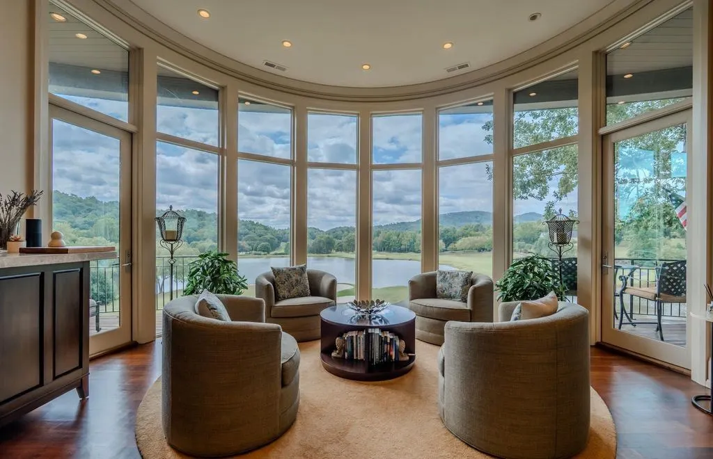 The Gem of Cliffs Valley: Magnificent Mountain Retreat with Unrivaled Views Lists for $5.495 Million 13 15 Water View Ct Breathtaking Cliffs Valley Estate Redefines Luxury Living with Unrivaled Mountain Views 9