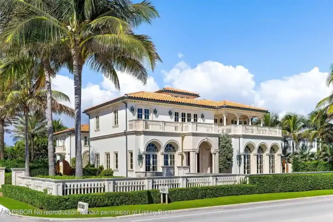 Magnificent $59 Million Palm Beach Oceanfront Mansion Blends Classic Glamour with Modern Coastal Living