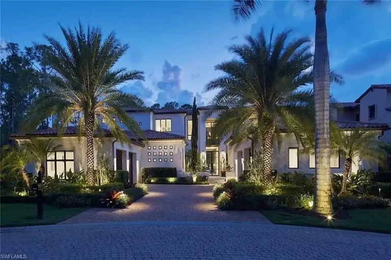 $11.5 Million Naples Luxury Estate with Panoramic Golf, and Preserve Views Showcasing Ultimate Elegance