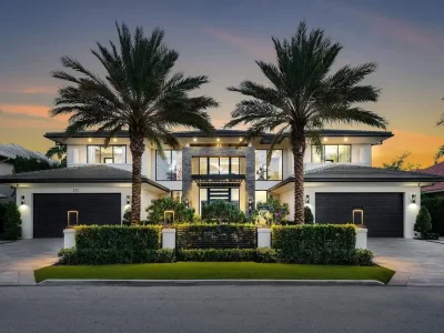212 W Alexander Palm Road Boca Raton Stunning 23.3 Million Modern Waterfront Estate with Breathtaking Canal Views 1