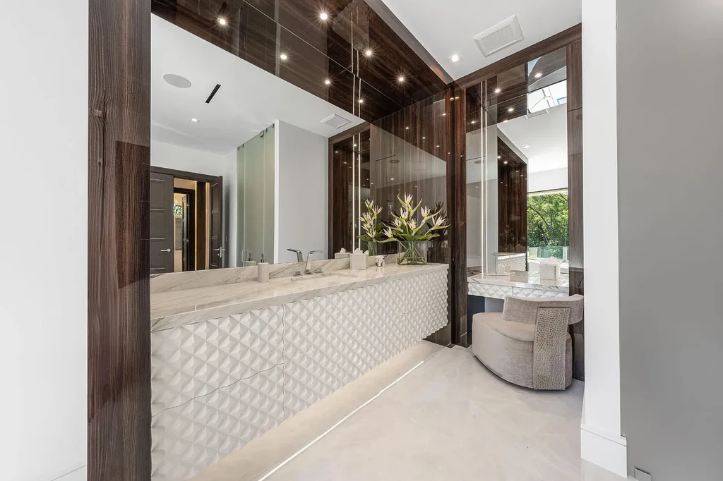 Stunning exterior view of 1492 Hunter Dr luxury home in Brentwood showcasing elegant architecture, landscaped grounds, and sunset lighting.