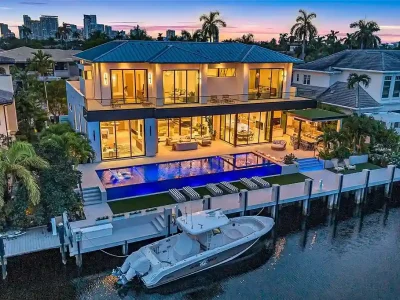 Spectacular Fort Lauderdale Waterfront Estate Listed at $17 Million A Modern Architectural Masterpiece 1 408 Coral Way Fort Lauderdale for Sale 17M Spectacular Waterfront Architectural Masterpiece 1