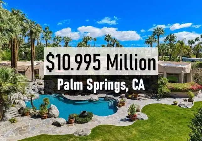 475 S Via Las Palmas is the Most Expensive Home in Palm Springs in Oct 2025