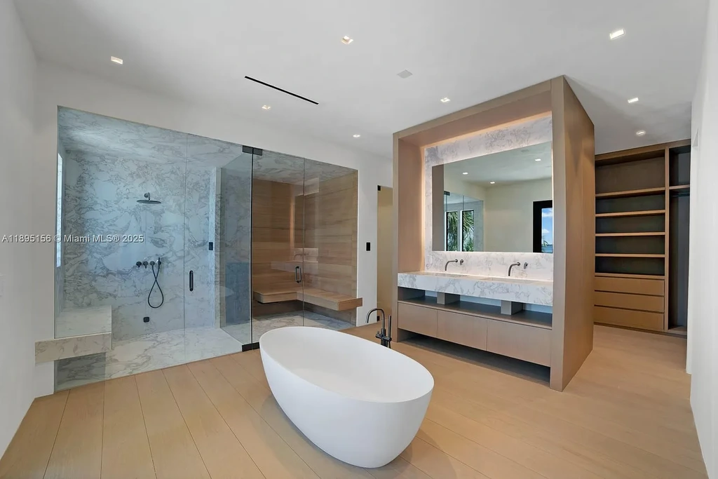 5300 N Bay Rd 32.5 Million Miami Beach Waterfront Masterpiece of Timeless Luxury and Modern Elegance 11