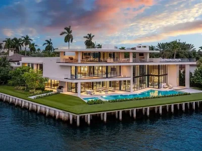 625 San Marco Dr Fort Lauderdale 50M Stunning Modern Waterfront Estate with Panoramic Views 1