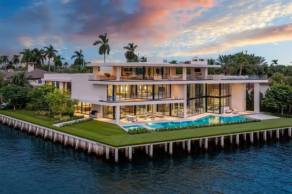 625 San Marco Dr Fort Lauderdale 50M Stunning Modern Waterfront Estate with Panoramic Views 1