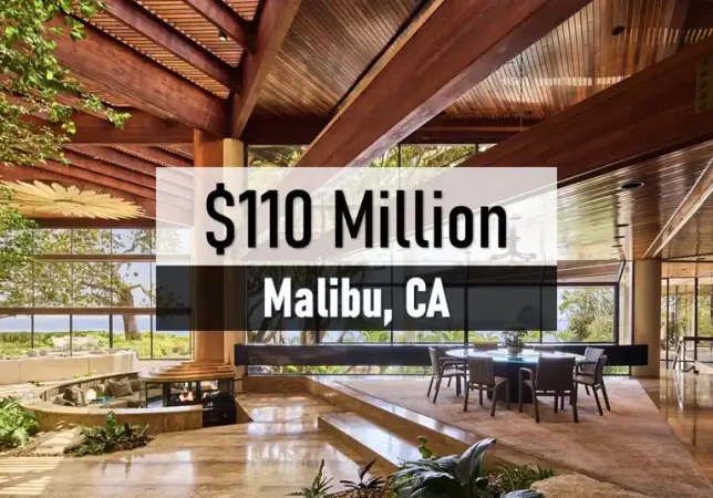 The $110M Legacy: 6962 Wildlife Rd is the Most Expensive Home in Malibu in October 2025