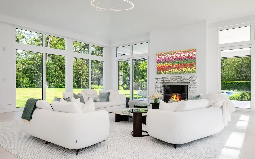 8 Fox Run Ln Exquisite Contemporary Estate by SBP Homes in Connecticut Lists for 22 Million 12