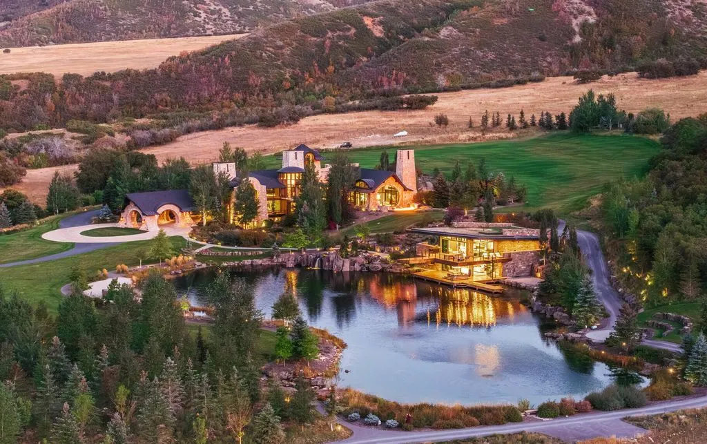Breathtaking Fantasy Estate at 5618 E South Fork Rd Captures ‘Lord of the Rings Magic Listed for 43 Million in Ut 32