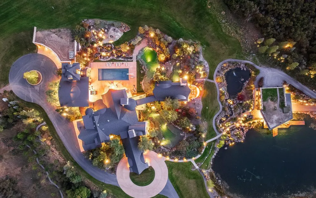 Breathtaking Fantasy Estate at 5618 E South Fork Rd Captures ‘Lord of the Rings Magic Listed for 43 Million in Ut 5