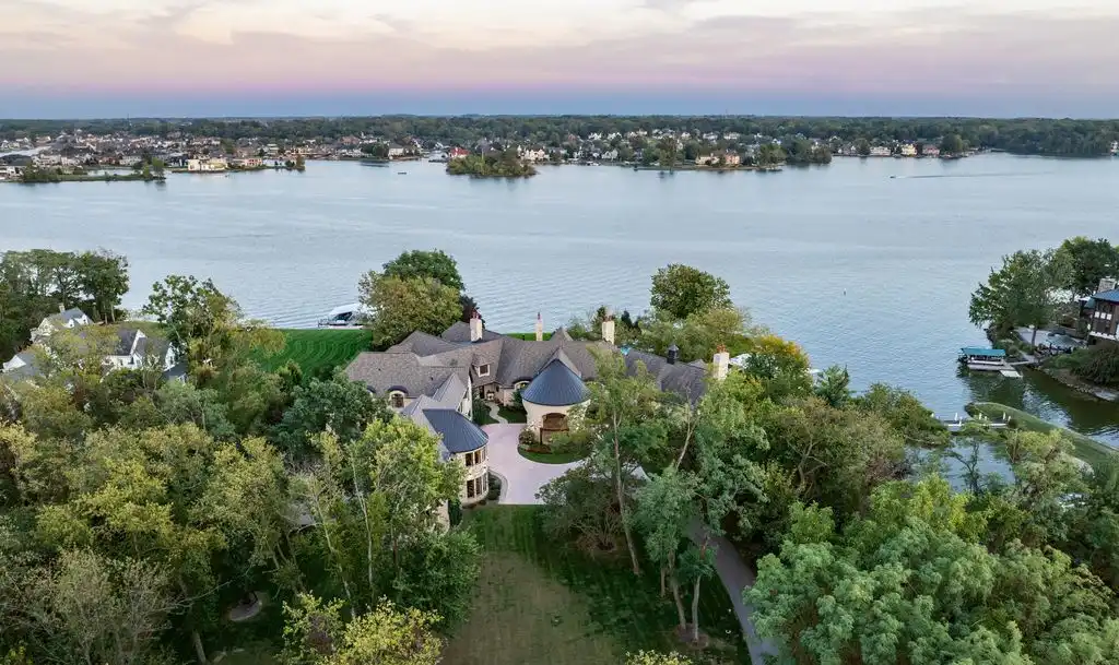 Discover the Exquisite 10606 Brooks School Rd Indianas Iconic Waterfront Estate Asking 11.95 Million 2