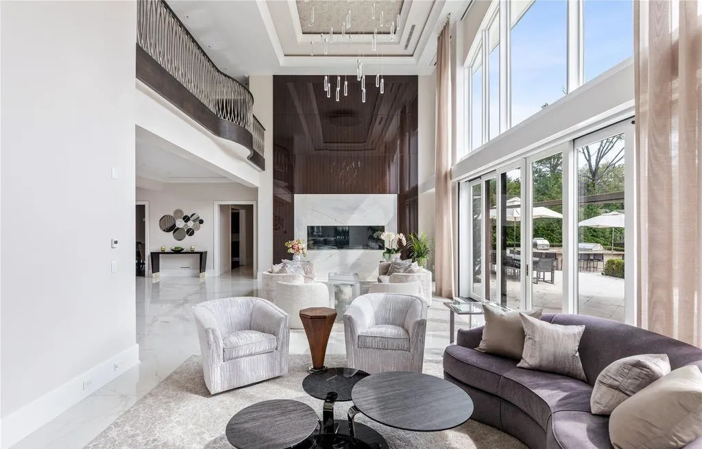 Exquisite Modern Masterpiece at 53 Simonson Road Elevates New York Luxury Living Priced at 12.8 Million 10