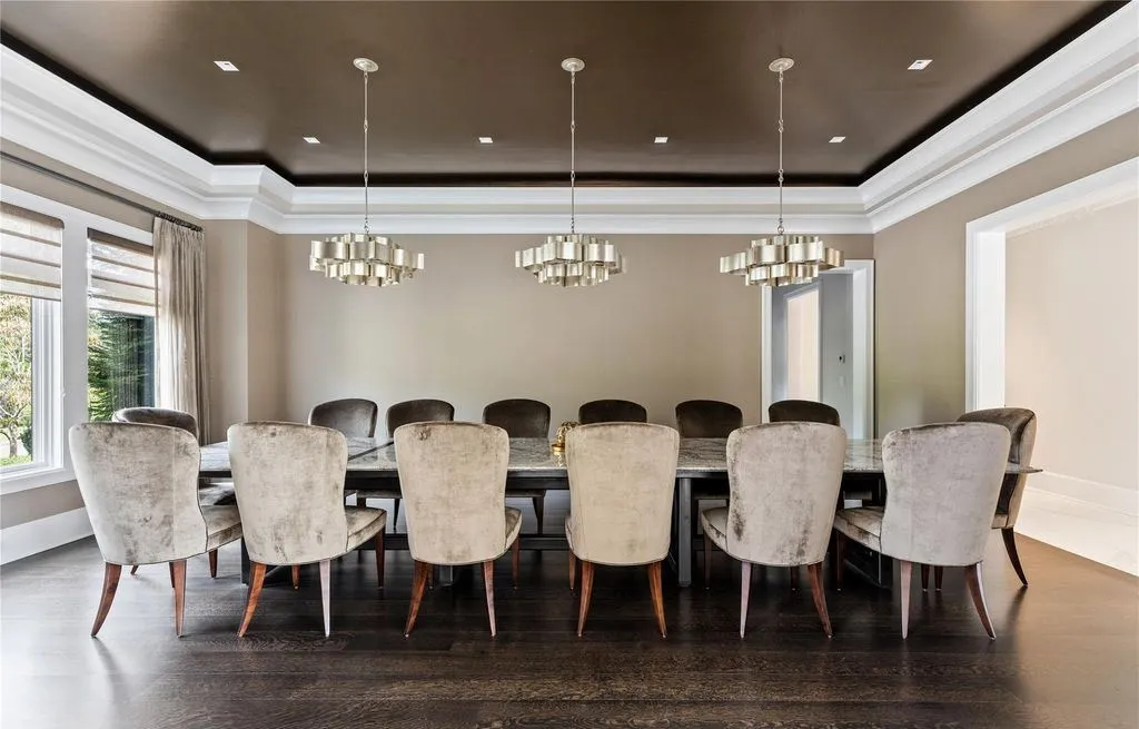 Exquisite Modern Masterpiece at 53 Simonson Road Elevates New York Luxury Living Priced at 12.8 Million 12