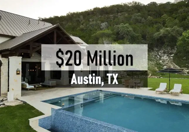 Luxury Bellagio Falls: The Most Expensive Home in Austin for Sale in Oct 2025