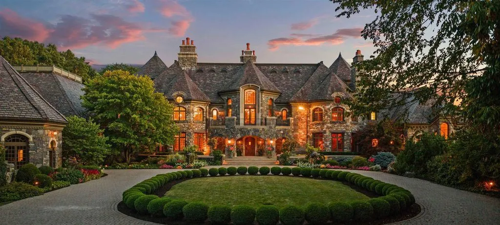 Magnificent 40 Acre European Inspired Estate at 5501 W Hamilton Rd S in Indiana Lists for 6.75 Million 1