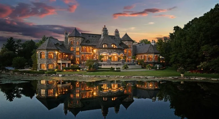 Elegant European-Inspired Estate in Indiana Reveals the Vision of Charlan Brock and Dale Kelly for $6.75 Million