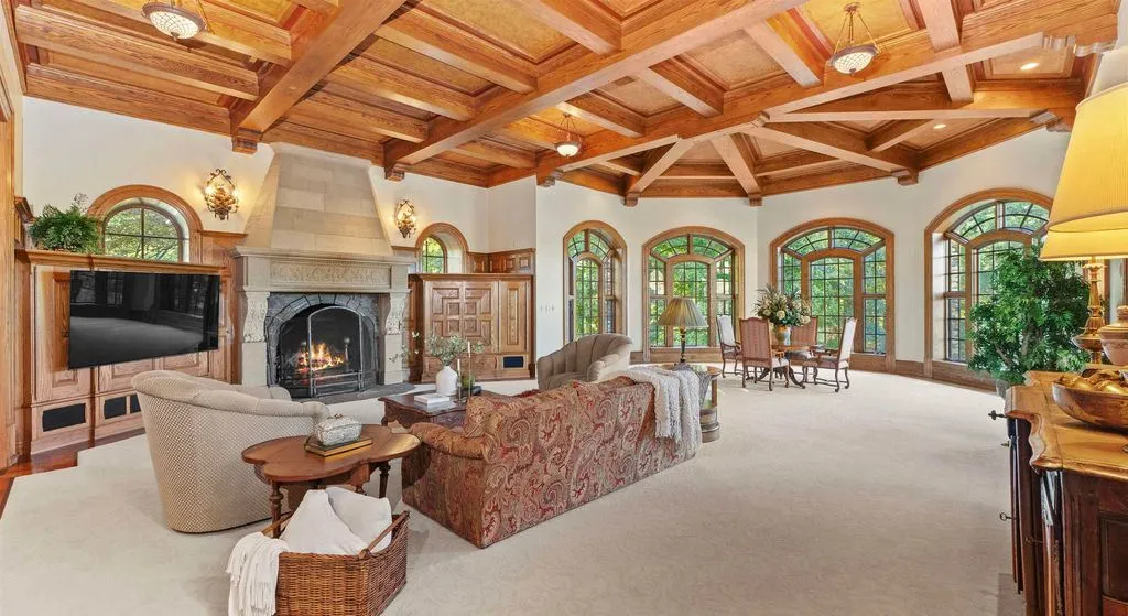 Magnificent 40 Acre European Inspired Estate at 5501 W Hamilton Rd S in Indiana Lists for 6.75 Million 9