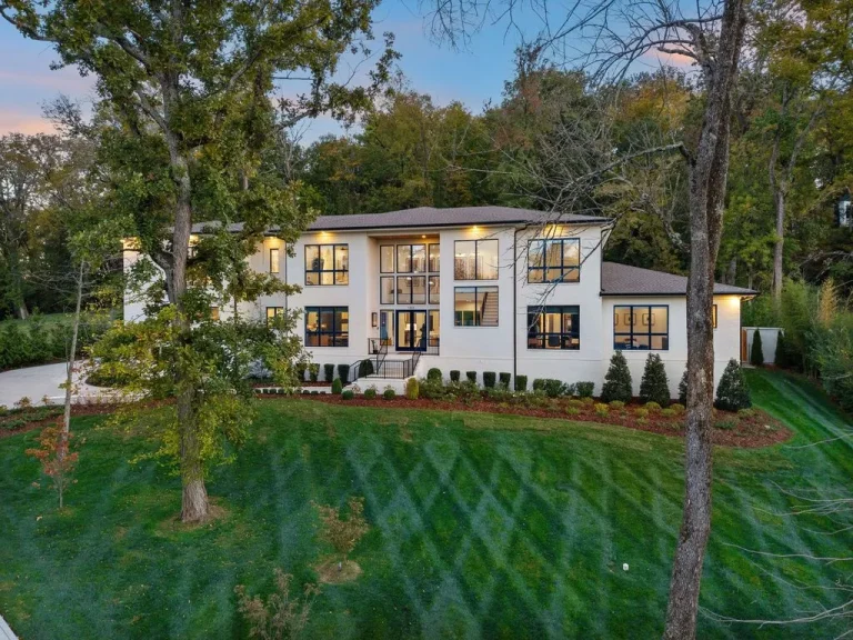 Architectural Sophistication Meets Resort-Inspired Luxury in This Tennessee Estate, Asking $5.5 Million